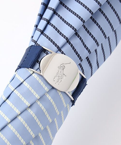 MOONBAT / ムーンバット 傘 | 日傘 晴雨兼用長傘 ポロ ラルフ ローレン（POLO RALPH LAUREN）軽量 ボーダー | 詳細10