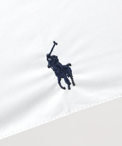 MOONBAT / ムーンバット 傘 | 日傘 晴雨兼用長傘 ポロ ラルフ ローレン (POLO RALPH LAUREN) 無地刺繍　簡単開閉　遮光 遮熱 UV 日本製 | 詳細1
