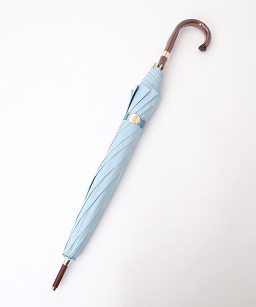 MOONBAT / ムーンバット 傘 | 日傘 晴雨兼用長傘 ポロ ラルフ ローレン (POLO RALPH LAUREN) 無地刺繍　簡単開閉　遮光 遮熱 UV 日本製 | 詳細14