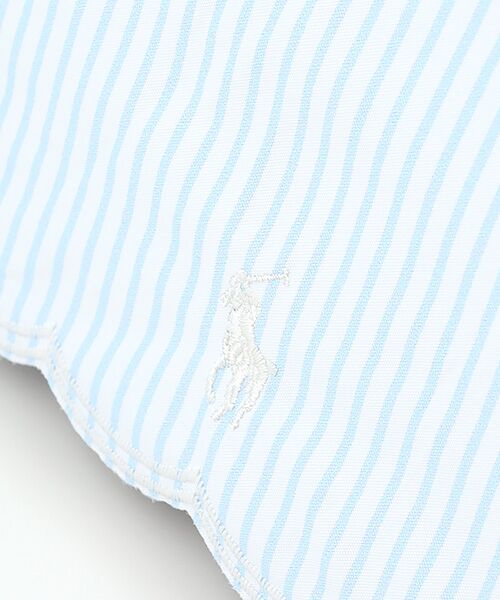 MOONBAT / ムーンバット 傘 | 日傘 晴雨兼用折りたたみ傘 ポロ ラルフ ローレン（POLO RALPH LAUREN）ストライプ×刺繍 | 詳細11