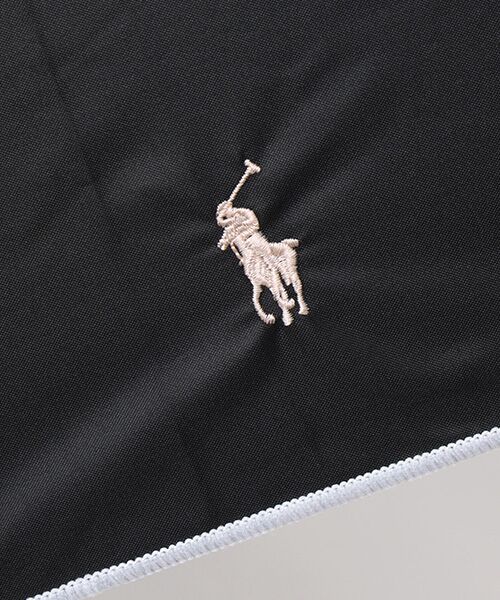 MOONBAT / ムーンバット 傘 | 日傘 晴雨兼用長傘 ポロ ラルフ ローレン（POLO RALPH LAUREN）オーバーロック刺繍　遮光100 UV100 | 詳細1