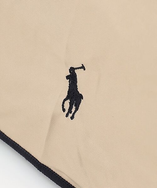 MOONBAT / ムーンバット 傘 | 日傘 晴雨兼用折りたたみ傘 ポロ ラルフ ローレン（POLO RALPH LAUREN）オーバーロック刺繍　遮光100 UV100 | 詳細5