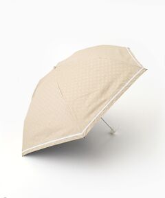 MOONBAT / ムーンバット 傘 | 日傘 折りたたみ傘 ジャガードグログラン 軽量 晴雨兼用 フワクール