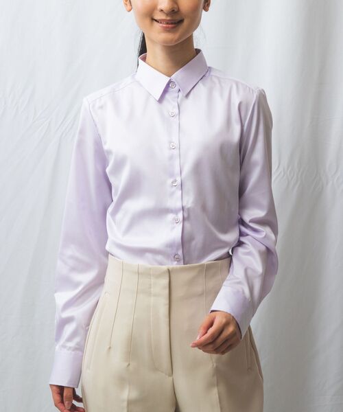 NARACAMICIE / ナラカミーチェ シャツ・ブラウス | コットンツイル長袖シャツ | 詳細6