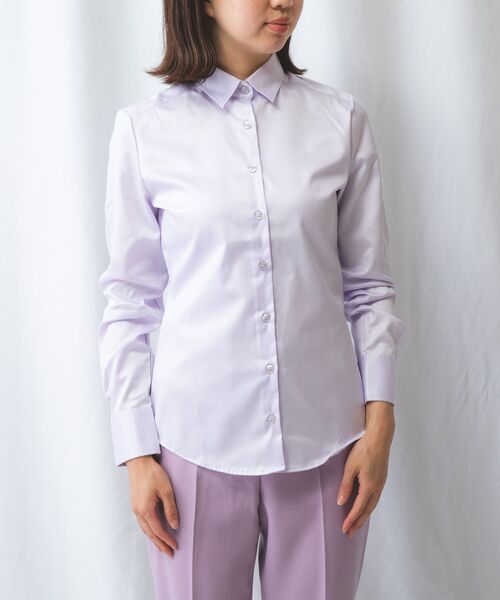 NARACAMICIE / ナラカミーチェ シャツ・ブラウス | コットンツイル長袖シャツ | 詳細7