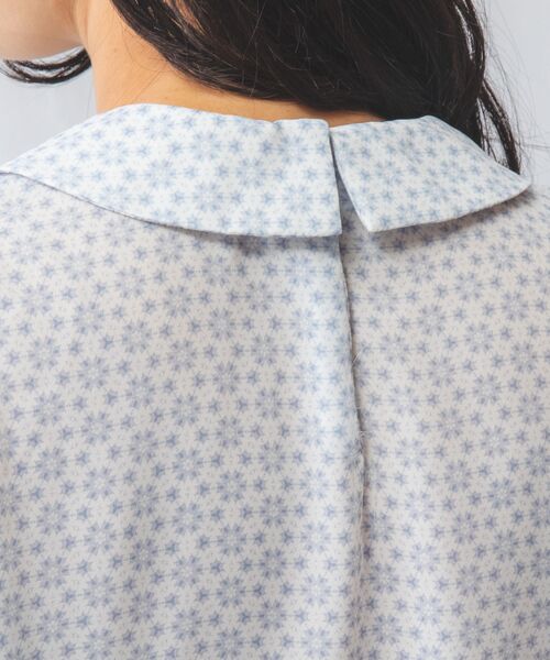NARACAMICIE / ナラカミーチェ シャツ・ブラウス | 【NARACAMICIE】スノークリスタルタック衿ブラウス | 詳細13