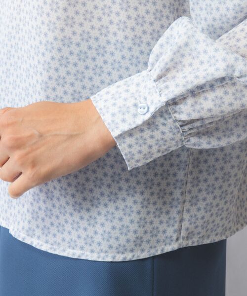 NARACAMICIE / ナラカミーチェ シャツ・ブラウス | 【NARACAMICIE】スノークリスタルタック衿ブラウス | 詳細15
