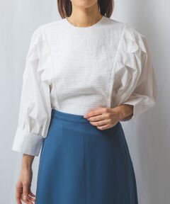 NARACAMICIE / ナラカミーチェ シャツ・ブラウス | ピエゴリーネボリューム七分袖ブラウス