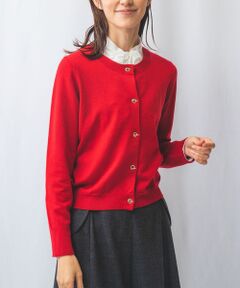 NARACAMICIE / ナラカミーチェ ニット・セーター | 【NARACAMICIE】Tバーボタンカーディガン