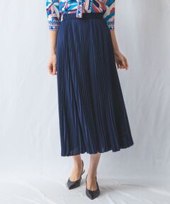 【NARACAMICIE】ハイツイストシフォンプリーツパンツ