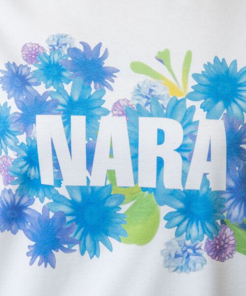 NARACAMICIE / ナラカミーチェ カットソー | すみなす 花柄PtボーイフレンドTシャツ | 詳細8