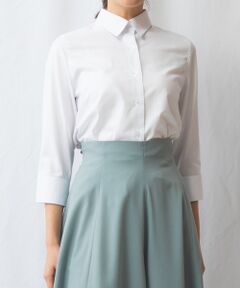 NARACAMICIE / ナラカミーチェ シャツ・ブラウス | 【NARACAMICIE】オックスフォード七分袖シャツ
