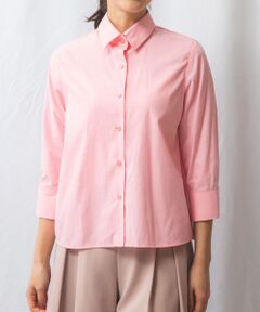 NARACAMICIE / ナラカミーチェ シャツ・ブラウス | 【NARACAMICIE】オックスフォード七分袖シャツ