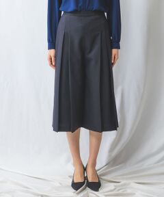 NARACAMICIE / ナラカミーチェ その他パンツ | 【NARACAMICIE】パウダープレーンストレッチタックワイドパンツ