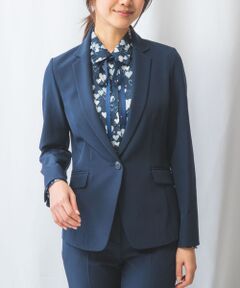 プリーツプリーズ ダークブルー テーラードジャケット メンズ／ジャケット＆コート – isseymiyake.com