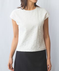 NARACAMICIE / ナラカミーチェ カットソー | 【NARACAMICIE】レースコンビノースリカットソー