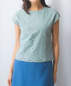 NARACAMICIE / ナラカミーチェ カットソー | 【NARACAMICIE】レースコンビノースリカットソー