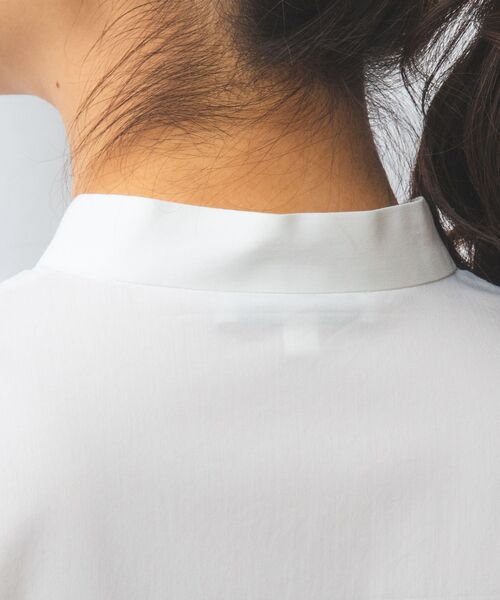 NARACAMICIE / ナラカミーチェ シャツ・ブラウス | 【NARACAMICIE】バックレースブロード長袖シャツ | 詳細5