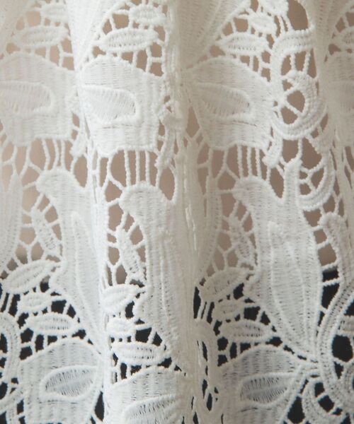 NARACAMICIE / ナラカミーチェ シャツ・ブラウス | 【NARACAMICIE】バックレースブロード長袖シャツ | 詳細8