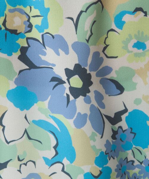 NARACAMICIE / ナラカミーチェ シャツ・ブラウス | 【NARACAMICIE】花柄プリント長袖ボウタイブラウス | 詳細27