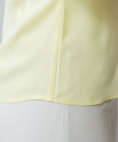 NARACAMICIE / ナラカミーチェ シャツ・ブラウス | 【NARACAMICIE】ジョーゼットフリルタイ七分袖ブラウス | 詳細11