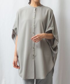 NARACAMICIE / ナラカミーチェ シャツ・ブラウス | 【NARACAMICIE】半袖テントラインブラウス