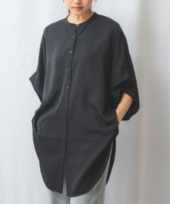 NARACAMICIE / ナラカミーチェ シャツ・ブラウス | 【NARACAMICIE】半袖テントラインブラウス