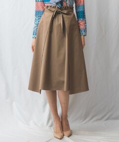 NARACAMICIE / ナラカミーチェ ミニ・ひざ丈スカート | 【NARACAMICIE】リボンラップフレアスカート