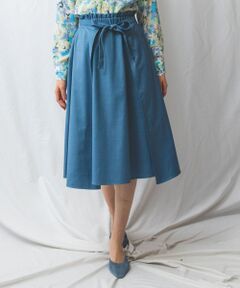 NARACAMICIE / ナラカミーチェ ミニ・ひざ丈スカート | 【NARACAMICIE】リボンラップフレアスカート