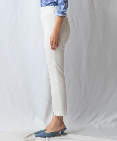 NARACAMICIE / ナラカミーチェ その他パンツ | 【NARACAMICIE】ホワイトテーパードパンツ | 詳細3