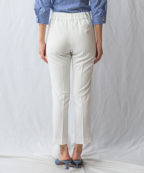NARACAMICIE / ナラカミーチェ その他パンツ | 【NARACAMICIE】ホワイトテーパードパンツ | 詳細4