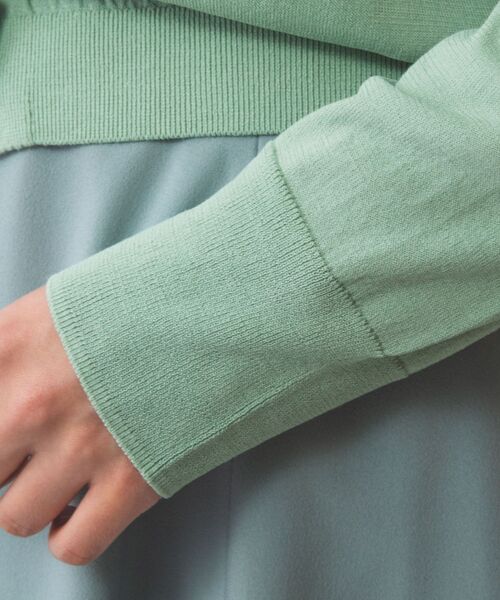 NARACAMICIE / ナラカミーチェ ニット・セーター | 【NARACAMICIE】Tバーニットカーディガン | 詳細10