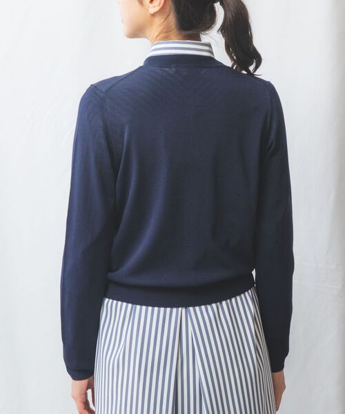 NARACAMICIE / ナラカミーチェ ニット・セーター | 【NARACAMICIE】Tバーニットカーディガン | 詳細15