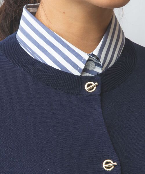 NARACAMICIE / ナラカミーチェ ニット・セーター | 【NARACAMICIE】Tバーニットカーディガン | 詳細16