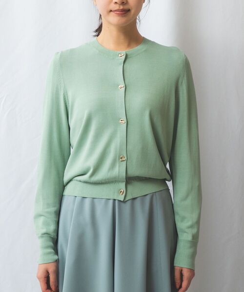 NARACAMICIE / ナラカミーチェ ニット・セーター | 【NARACAMICIE】Tバーニットカーディガン | 詳細4