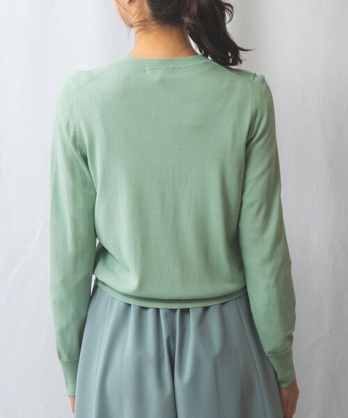 NARACAMICIE / ナラカミーチェ ニット・セーター | 【NARACAMICIE】Tバーニットカーディガン | 詳細6