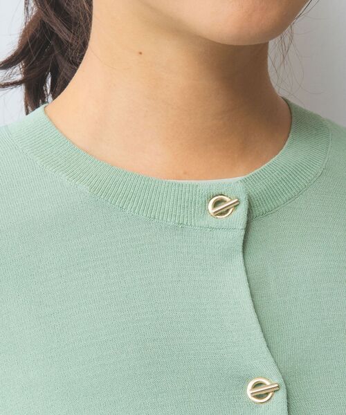 NARACAMICIE / ナラカミーチェ ニット・セーター | 【NARACAMICIE】Tバーニットカーディガン | 詳細7