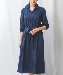 NARACAMICIE / ナラカミーチェ ロング・マキシ丈ワンピース | 【NARACAMICIE】共ベルトスタンドワンピース