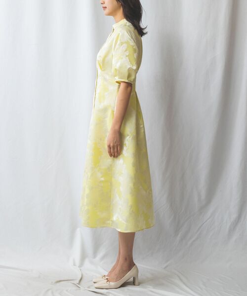 NARACAMICIE / ナラカミーチェ ロング・マキシ丈ワンピース | 【NALACARA】花柄JQウエストタックワンピース | 詳細2