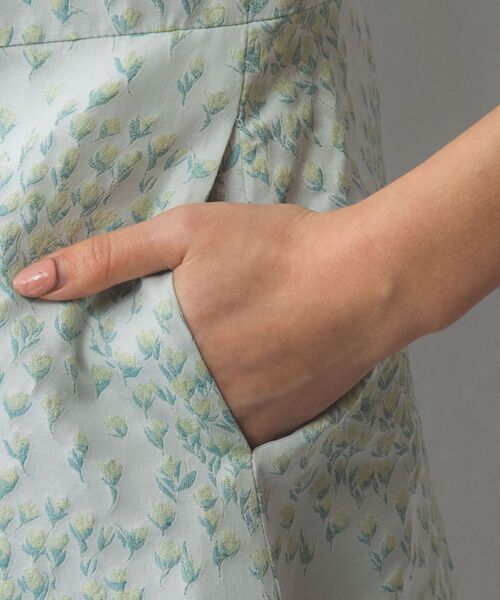 NARACAMICIE / ナラカミーチェ ロング・マキシ丈ワンピース | 【NALACARA】小花JQ切替ワンピース | 詳細11