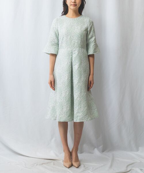 NARACAMICIE / ナラカミーチェ ロング・マキシ丈ワンピース | 【NALACARA】小花JQ切替ワンピース | 詳細2