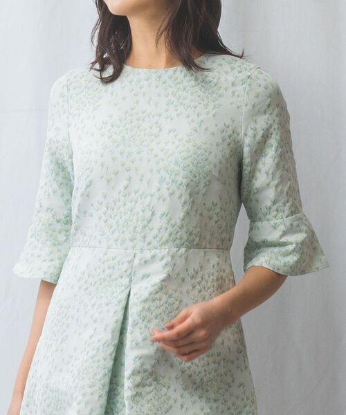 NARACAMICIE / ナラカミーチェ ロング・マキシ丈ワンピース | 【NALACARA】小花JQ切替ワンピース | 詳細5