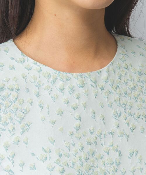 NARACAMICIE / ナラカミーチェ ロング・マキシ丈ワンピース | 【NALACARA】小花JQ切替ワンピース | 詳細6