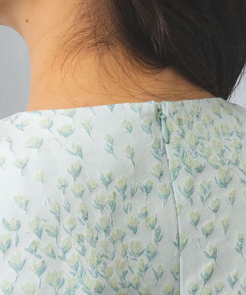 NARACAMICIE / ナラカミーチェ ロング・マキシ丈ワンピース | 【NALACARA】小花JQ切替ワンピース | 詳細7