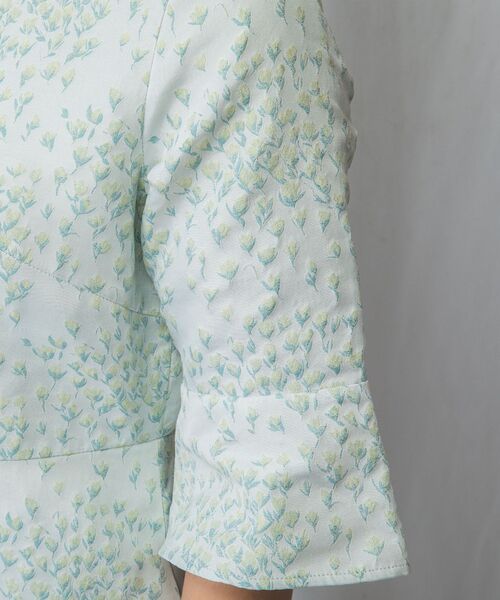 NARACAMICIE / ナラカミーチェ ロング・マキシ丈ワンピース | 【NALACARA】小花JQ切替ワンピース | 詳細9