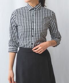 NARACAMICIE / ナラカミーチェ 【NARACAMICIE】ジョーゼットカラーコンビボウタイ付きブラウス セール】【NARACAMICIE】ジョーゼットアシメフリル長袖ブラウス