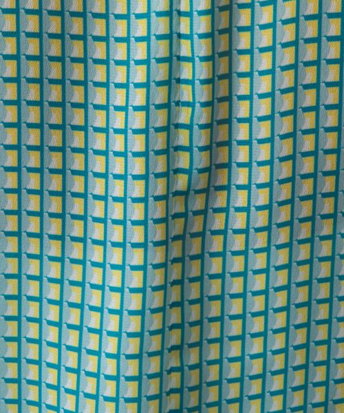 NARACAMICIE / ナラカミーチェ シャツ・ブラウス | 【NARACAMICIE】バスケット幾何シフォンボウタイ半袖ブラウス | 詳細10