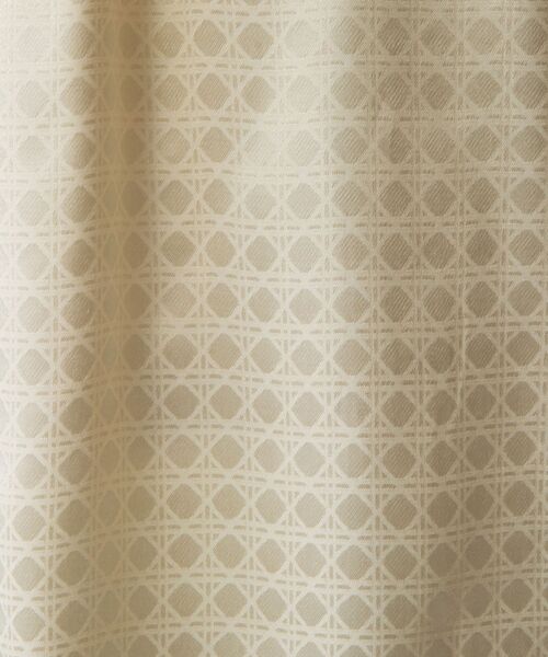 NARACAMICIE / ナラカミーチェ シャツ・ブラウス | 【NARACAMICIE】織り柄サテンチューリップスリーブ半袖ブラウス | 詳細13