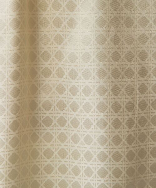 NARACAMICIE / ナラカミーチェ シャツ・ブラウス | 【NARACAMICIE】織り柄サテンタック衿半袖プルオーバー | 詳細11