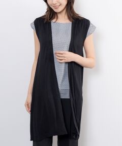 NARACAMICIE / ナラカミーチェ ニット・セーター | 【NARACAMICIE】トッパーニットジレ